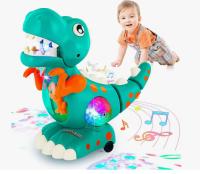 Juguetes para niños que se iluminan, dinosaur para gateo, Juguetes Eléctrico Interactivo sensorial Montessori para niños, Gift de juegos - details 1