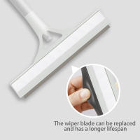 Cepillo De Ducha 3 En 1 De Silicona Herramienta De Limpieza Para Ventanas Y Espejos Del Baño Eco-amigable PP Y Plástico - details 12
