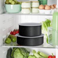 Set de 7 piezas Tefal Ingenio Black Stone apilable, revestimiento antiadherente, indicador de temperatura, fabricado en Francia, inducción L3998702 - details 0
