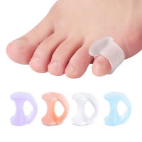 Pexmen 2Pcs Separador De Dedos De Pies Gelado Espaciar Los Dedos De La Pata Aliviar La Presión Y Prevenir Rasguños Herramienta De Cuidado De Los Pies Color Rosa - details 0