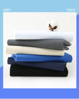 Camiseta De Algodón Puro De Manga Larga 260g Para Hombre Estilo Casual Cuello En V Solido Para Otoño E Invierno Top Suelto Para Pareja - details 5