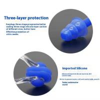 Juego De Clips Para La Nariz Y Auriculares De Natación En Silicona Triple Capa Impermeable Antideslizante Y Antiobstrucción Para Adultos - details 6
