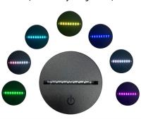 Lámpara De Noche De Avión 3D Iluminación LED Táctil USB Decoración Para Habitación Regalo De Cumpleaños Y Navidad Para Niños Boys - details 12