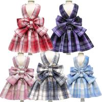 Traje De Vestido Para Perro Con Correa Arnes De Enlace Vestido De Sastre Para Mascotas Material Poliéster Estilo Princesa - details 1