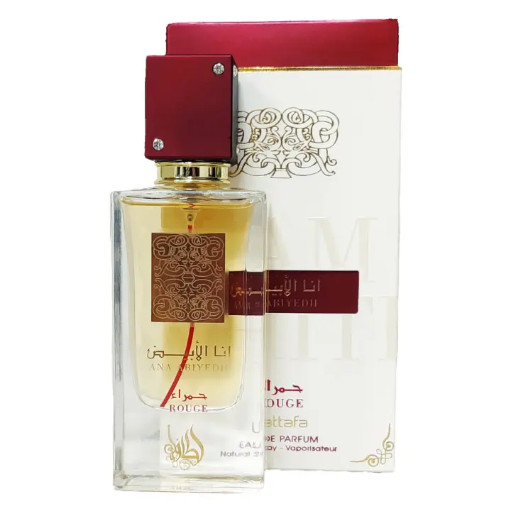LATTAFA ANA ABIYEDH ROUGE 60 ML ENVIO 24H PERFUME ORIGINAL - 1
