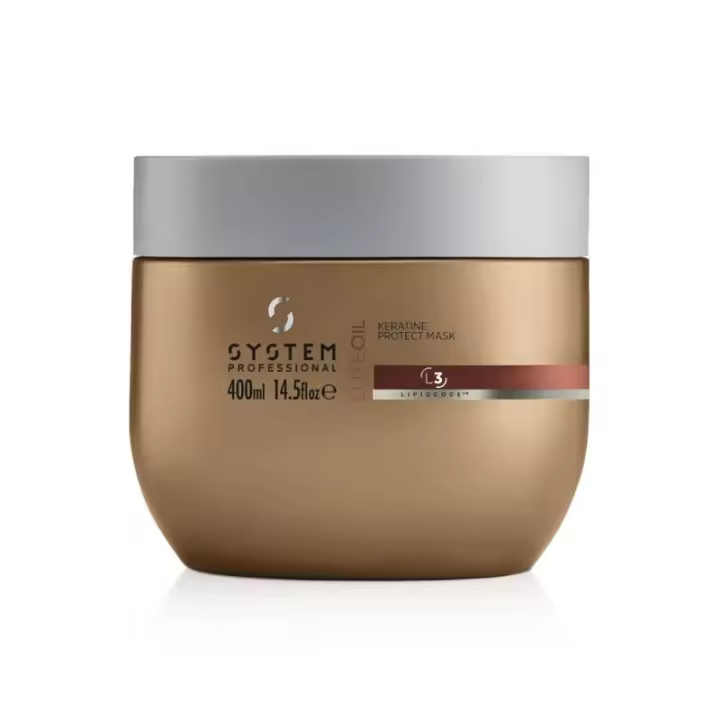 System Professional LuxeOil Keratin Restore Mask 400 ml | Mascarilla Intensiva de Reconstrucción con Queratina - 1