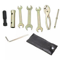 Juego De Herramientas De Reparación De Motocicleta Universal Para Honda Suzuki Yamaha Con Destornillador Y Herramientas De Manillar - details 0