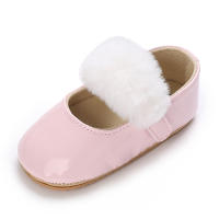 Zapatos De Princesa Para Bebé Niña En Lace Blanca Mocasines Con Lazo Y Borde Antideslizante De Goma Primera Calzado Para Caminar - details 177