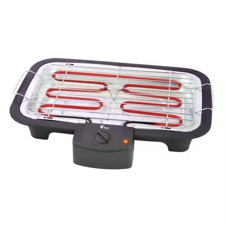 Barbacoa eléctrica de mesa 2000W - Termostato regulable - THULOS TH-BQ208. - 1