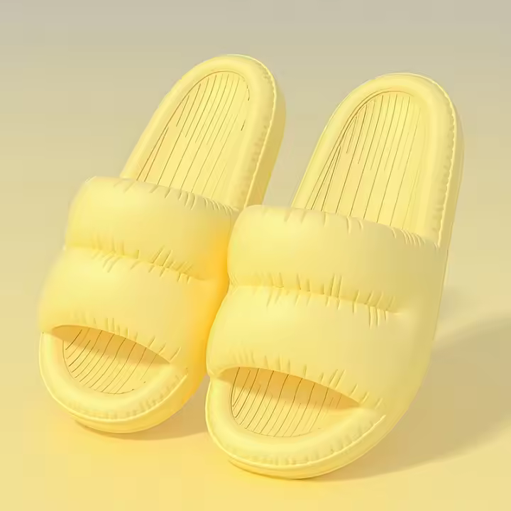 Chinelos De Verano Para Hombres Con Cordones Y Estampado Rayado Suaves Para El Baño Y La Playa Material EVA Talla True Fit - 1