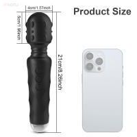 Varita Mágica AV Potente Para Mujer Estimulador De Punto G Y Clítoris Dildo Juguetes Sexuales Para Adultos Parejas Masturbador Masajeador Silicone 160G - details 6