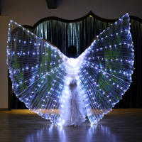 Alas De Hada LED Para Danza Colores De Mariposa Traje De Fiesta Para Niños Actuación En Escenario Danza Del Vientre Carnaval Prop De Fotografía - details 5