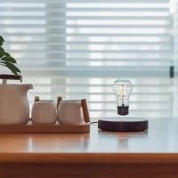 Lámpara De Mesa Magnética Levitación Con Bombilla LED Creativa Iluminación Nocturna Para Decoración De Oficina Y Hogar Regalo De Cumpleaños - details 6