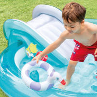 Centro de juegos cocodrilo con tobogán INTEX - details 4