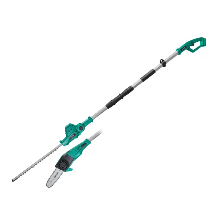Cortasetos y Motosierra de Altura VATTON 20V Sin Batería - Versatilidad en el Jardín - 1