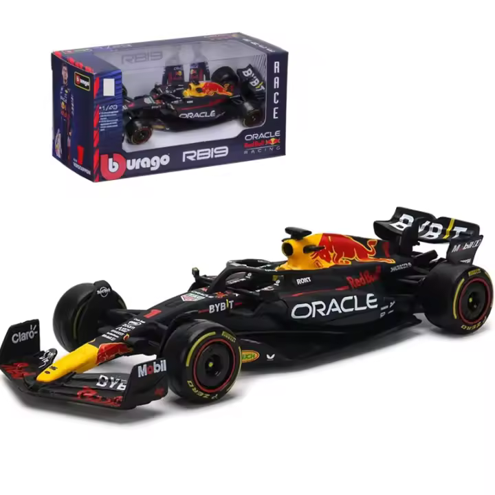 Modelo De Coche Bburago 1/43 F1 RB20 Red Bull Racing Miami GP RB19 Vestappan 1 Perez 11 / RB19 Las Vegas / Austin Juguete De Fórmula 1 Metal Sin Batería Para Adultos - 1