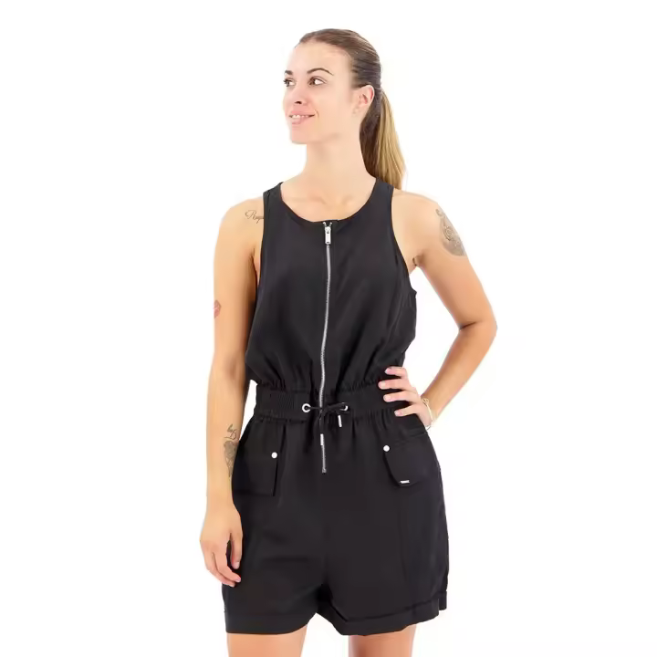 Superdry Mono Corto Quincy Summer Negro Mujer - 1