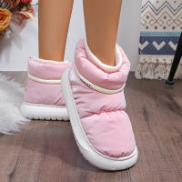 Botas De Piel De Sisal Gruesa Y Antideslizantes Para Mujer Invierno 2024 Nuevas Impermeables Con Suela Gruesa Y Lining De Peluche Botines De Tobillo Cálidos Y Lindos En Colores Variados Talla 36-41 - details 6