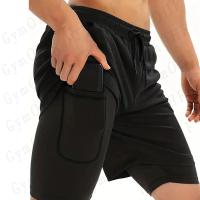 Shorts De Anime Goku Para Hombre Pantalones Cortos Deportivos De Secado Rápido Para Gimnasio Running Y Entrenamiento Verano 2 En 1 Shorts De Playa - details 26