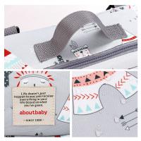 Bolsa De Diaper Para Bebé Impermeable Con Doble Manija Estampado De Moda Para Uso Desechable Y Reutilizable Bolsa De Agua Para Maternidad - details 4