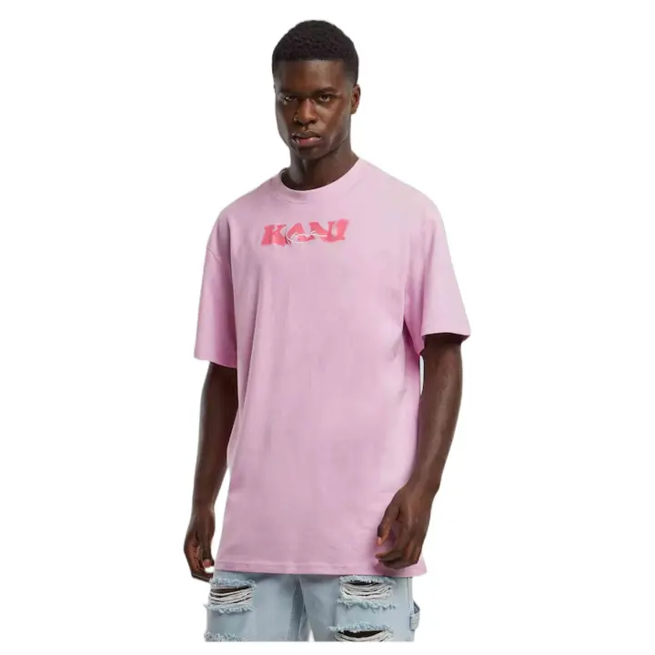 Camiseta Moda marca Karl Kani modelo 6060223 para ropa hombre en color rosa - 1