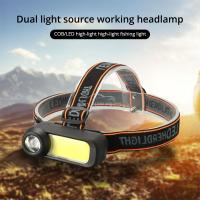 Mini Linterna De Correo COB Multi Función Recargable Por USB Para Acampar Montañismo Escalada Pesca Luz Exterior - details 0