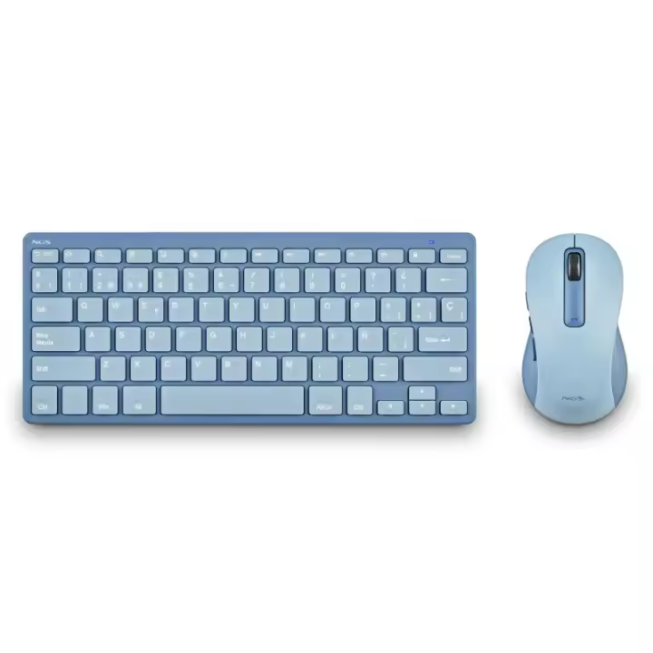 NGS - FANTASY (QUERTY, ES) teclado Ratón incluido Universal RF Wireless + Bluetooth QWERTY Español Azul NGS-KEYBOARD-0429 - 1