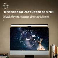 Lámpara De Escritorio LED 33/50CM Luz De Pantalla De Computadora Luz De Lectura Cuidado De Los Ojos Regulación Sin Pasos USB Para Laptop - details 4