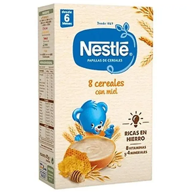 Nestlé Papilla 8 Cereales Con Miel 950G - 1