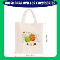 SusggO 73 Piezas Juego de Ganchillo Completo con accesorios para Principiantes, Crochet Amigurumi – Kit con Ovillos Hilos Accesorios y Bolsa Transporte - DIY para iniciacion - details 3