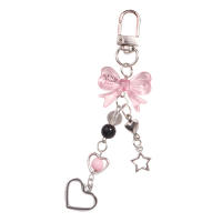 Llavero De Teléfono Gótico Y2K Con Corazón Y Estrella Para Mujeres Y Niñas Accesorio Lindo De Cadenilla De Bolso Kawaii Material Plástico Y Aleación De Zinc - details 8