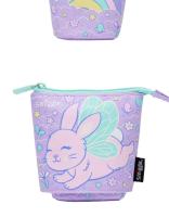 Mochila Escolar Smiggle Australia Ángel Conejo Morado Para Estudiantes Primarios Diseño De Dibujos Animados Ideal Para Actividades Externas Y Uso Diario - details 15