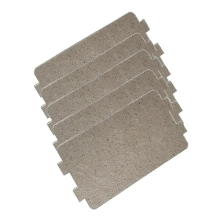 Guía de ondas engrosada, accesorios de repuesto, tapa de horno microondas, hoja de cubierta, placa de Mica de reparación Universal, 5 piezas - 1