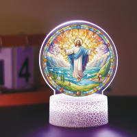 Lámpara Nocturna LED De Jesus Para Decoración De Habitación USB Regalo De Navidad Luz De Regalo Para Fiesta De Año Nuevo - details 3