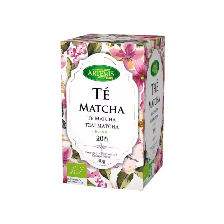 Artemis Te Matcha Bio 20 Filtros para Concentración Mental - 1