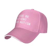 Bolera Ajustable Con Estampado De Letras Para Pacientes Con Autismo Protección Solar Unisex Sombrero De Baseball Snapback - details 3