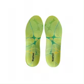 Wabfeet  Plantilla Multiactivity Verde para Deportes - Antideslizante y Amortiguadora - 1