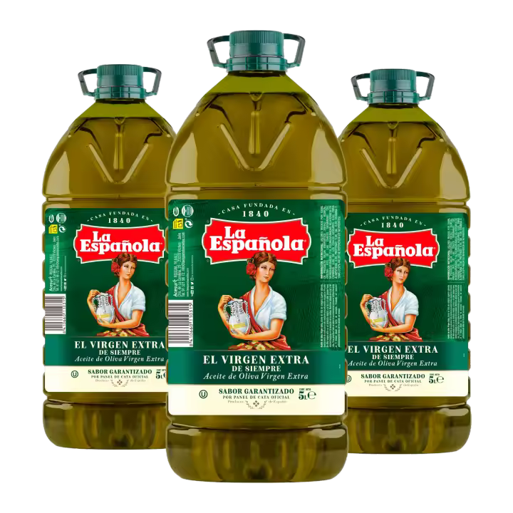 La Española - Pack Aceite de Oliva Virgen Extra 3 x 5L - 1