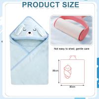 Toalla Bebe con Capucha Niño y Niña Toalla Bebe Recien Nacido Suave y Absorbente Albornoz Bebe 80x80 cm Toallas de Baño Infantiles Toallas Ducha Bebe Capa de Baño Bebe Algodon - details 2