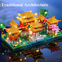 Juego De Construcción De Bloques Micro Suzhou Clásico Jardín Serie Famoso 1800+ Piezas Para Niños Y Adultos Juguetes Educativos De Plástico ABS - details 14