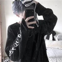 Camiseta De Manga Larga Casual Para Hombres Y Mujeres Estilo Harajuku Hip Hop Streetwear Suave Y Transpirable Top De Otoño - details 3