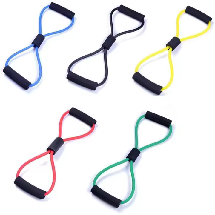 Banda de resistencia multicolor para yoga, rehabilitación y ejercicio - Talla única - 1