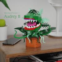 Bloques De Construcción MOC Audrey II Chomper Man Eater Little Shop of Horror Plantas Bricks Modelo Juguete Para Niños Regalos - details 5
