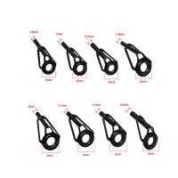8/80Pcs Reparación De Punta De Caña De Pescar Herramienta De Punto Alto Accesorios De Pesca Guías De Caña De Pescar - details 0