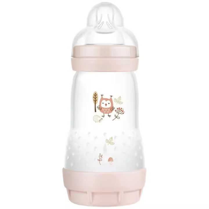 Mam Baby Biberón Anti-Cólico Matt Rosa 260Ml - 1