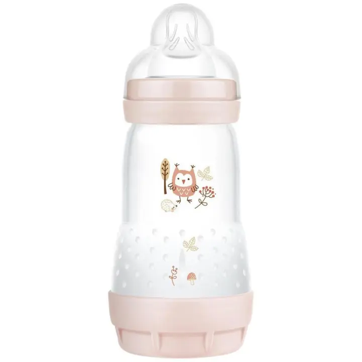 Mam Baby Biberón Anti-Cólico Matt Rosa 260Ml - 1
