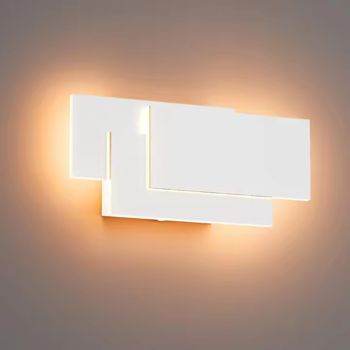 Aplique de pared,Lámpara de pared de 12W,Lámpara de pared impermeable IP20,Diseño moderno y elegante para dormitorio,Aplique de pared para pasillo - 1