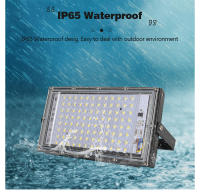 Lámpara De Pared Exterior LED IP65 Impermeable 50W 100W 200W 220V Luz De Inundación Reflector De Calle Iluminación Exterior Moderna - details 4