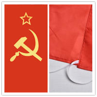 Bandera Roja CCCP De 90x150 Cm Union De Repúblicas Socialistas Sovietizas USS Para Decoración Interior Y Exterior Accesorios De Hogar - details 2
