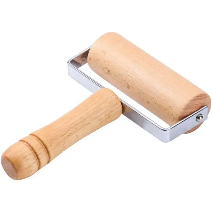 1 unidades 12cm ancho madera pastelería pizza rodillo de madera rodillo masa rodillo para hornear cocina herramientas - 1